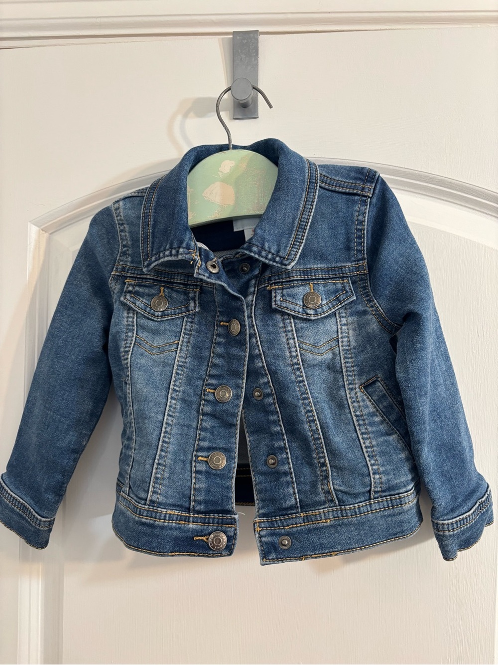 Cat & Jack Classic Blue Denim Jacket for Kids - 2T